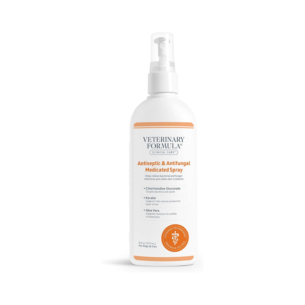 Veterinary Formula Clinical Care Antiseptic & Antifungal Medicated Spray for Dogs & Cats